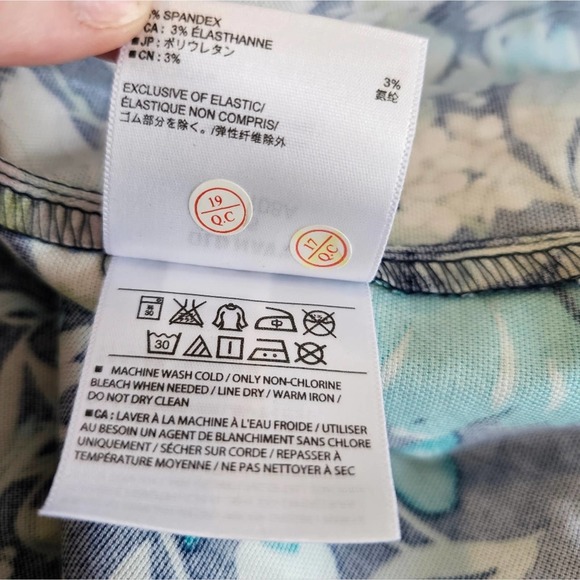 Old Navy women's strapless royal blue floral dress NWT size 16 - Picture 11 of 12